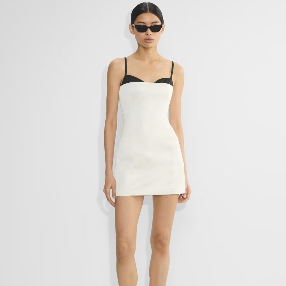 Aritzia Hypnotize Satin Dress